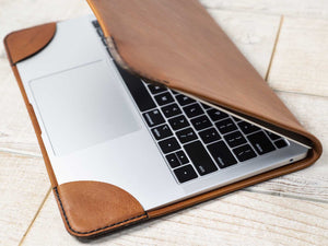 Leather Windows Laptop Cover
