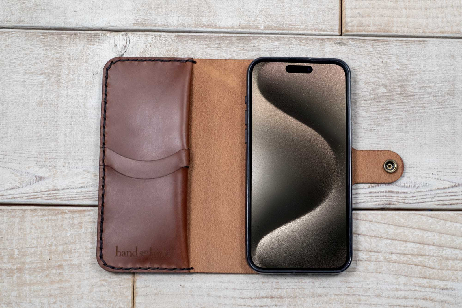 Apple iPhone 15 Pro Custom Wallet Case